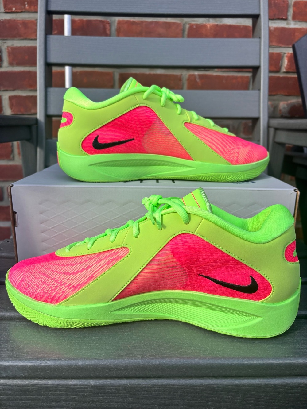 Nike Giannis Freak 6 Watermelon Men's Basketball Sneakers Size 10.5 (HJ9109-300)